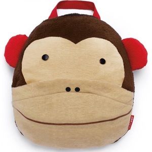 Skip Hop Monkey Travel Toddler Blanket/Pillow